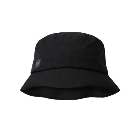 Buff Berretto Rain Bucket Solid Nero