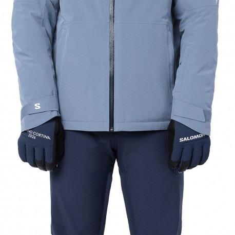 Salomon Guanti Sci Oro GORE-TEX Naval Academy