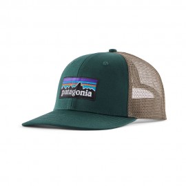 Patagonia Cappello Trekking P-6 Logo Trucker Cascade Verde