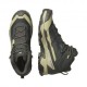 Salomon X Ultra 5 Mid GORE-TEX Peat Gray Verde Blue Nights - Scarpe Trekking Uomo