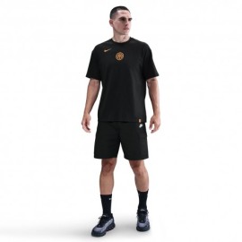 Nike Maglia Maniche Corte Inter Express Nero Arancio Uomo