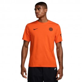Nike Maglia Maniche Corte Inter Third Express Arancio Nero Uomo