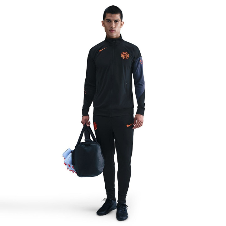 Nike Tuta Calcio Inter Training Ucl Nero Blu Arancio Uomo