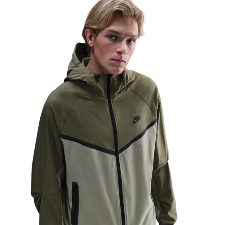 Nike Tech Felpa Tech Verde Uomo