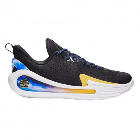 Under Armour Curry 12 Dub Nation Nero Giallo - Scarpe Basket Uomo