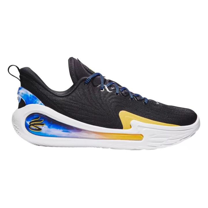 Under Armour Curry 12 Dub Nation Nero Giallo - Scarpe Basket Uomo