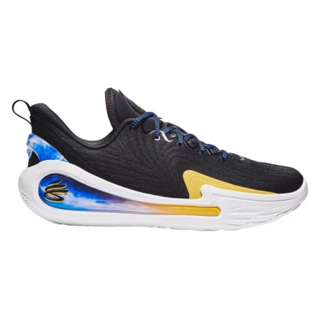 Under Armour Curry 12 Dub Nation Nero Giallo - Scarpe Basket Uomo