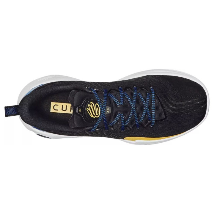 Under Armour Curry 12 Dub Nation Nero Giallo - Scarpe Basket Uomo