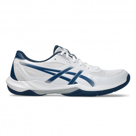 Asics Gel-Rocket 12 Bianco Blu - Scarpe Pallavolo Uomo