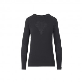 Maglia Termica Donna Odlo Active Warm Eco, Maniche Lunghe Con Maschera Integrata – Poliestere Riciclato