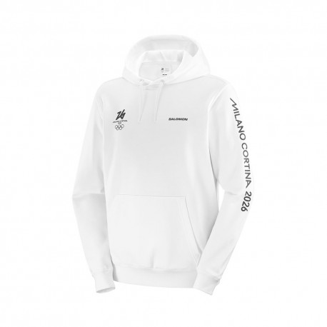 Salomon Felpa Trekking Cap Oro Icon Bianco Uomo