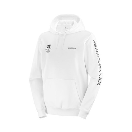 Salomon Felpa Trekking Cap Oro Icon Bianco Uomo