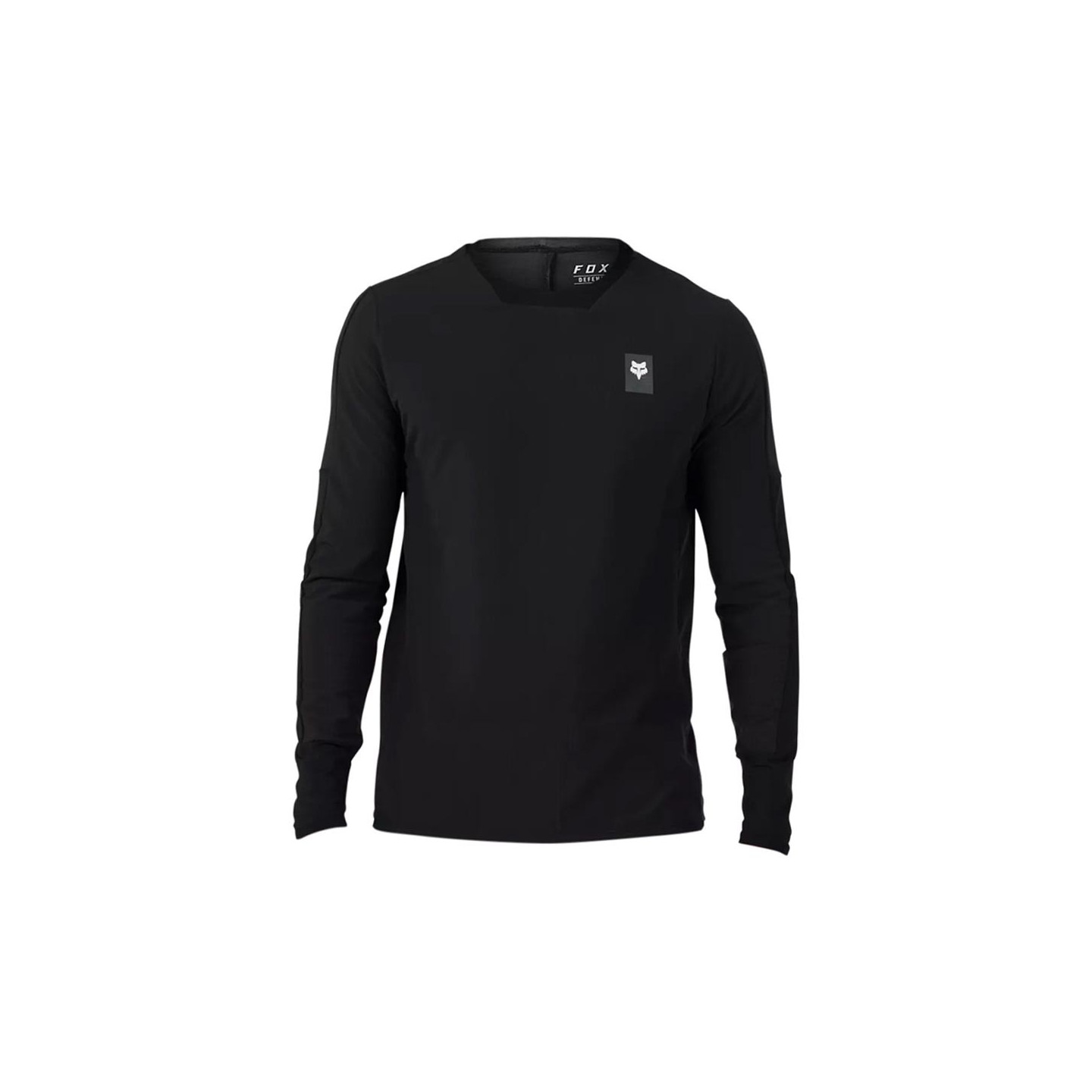 Fox Uomo Nero Uomini, Maglia Ciclismo, Maglia 24 Defend Thermal Blk (Xl), - Immagine 2