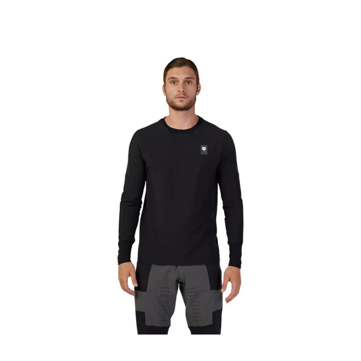 Fox Maglia Mtb Defend Thermal Nero Uomo