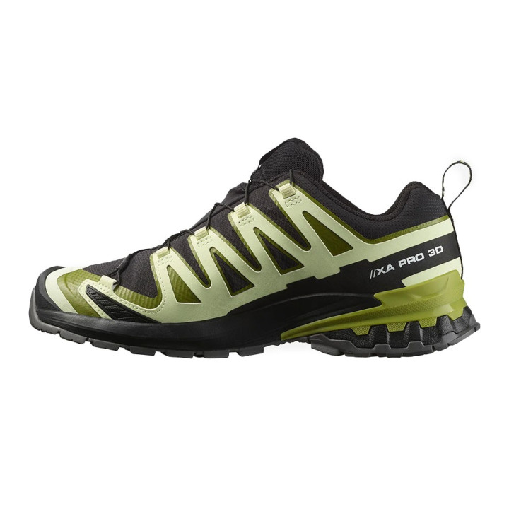 Salomon Xa Pro 3D V9 GORE-TEX Nero Lime Cream Dark Citron - Scarpe Trekking Uomo