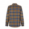 E9 Camicia Sportiva Peppino Blue Ocra Uomo