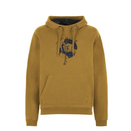 E9 Felpa Arrampicata Hood Curry 70S Uomo