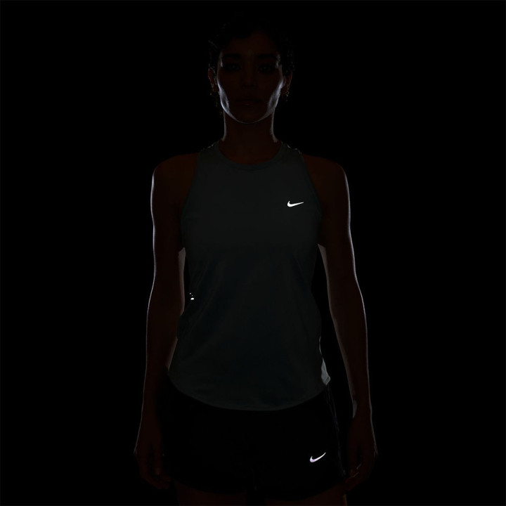 Nike Canotta Running Swift Cannon Argento Donna