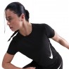 Nike Maglia Running Tempo Swoosh Nero Argento Donna