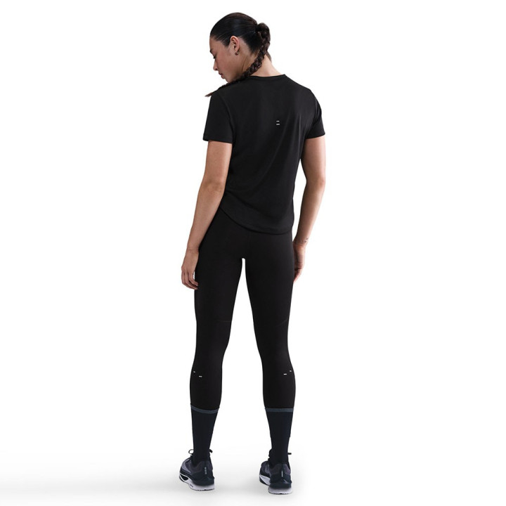 Nike Maglia Running Tempo Swoosh Nero Argento Donna