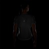 Nike T-Shirt Running Tempo Swoosh Run Bianco Nero Donna