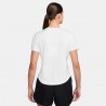 Nike T-Shirt Running Tempo Swoosh Run Bianco Nero Donna