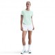 Nike T-Shirt Running Tempo Swoosh Run Mint Foam Bianco Donna