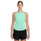 Nike Canotta Running Tempo Swoosh Run Mint Bianco Donna