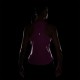 Nike Canotta Running Tempo Swoosh Run Ful Rosa Bianco Donna