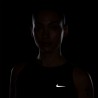 Nike Canotta Running Tempo Nero Refl.Silv Donna