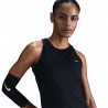 Nike Canotta Running Tempo Nero Refl.Silv Donna