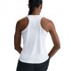 Nike Canotta Running Tempo Bianco Argento Donna