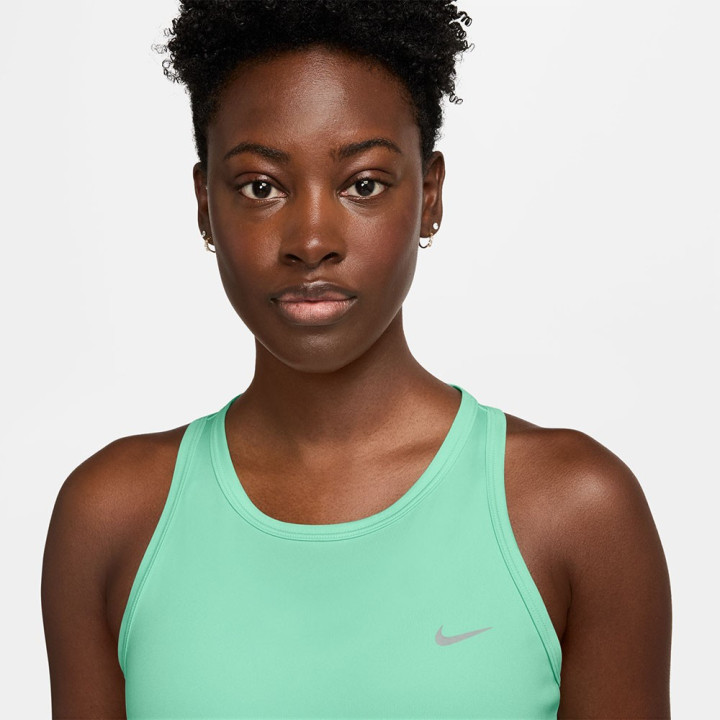 Nike Canotta Running Tempo Mint Argento Donna