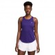 Nike Canotta Running Tempo Purple Argento Donna