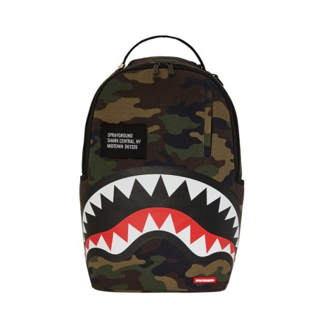 Sprayground Zaino Canavas Pocket Backpack Camou