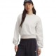 Under Armour Felpa Palestra Giro Icon Vida Flc Crew Summit Bianco Donna
