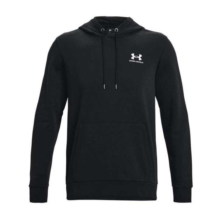 Under Armour Felpa Palestra Icon Fleece Fz Nero Uomo