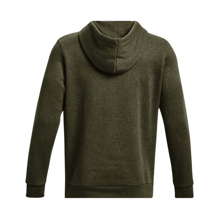 Under Armour Felpa Palestra Icon Fleece Fz Verde Uomo