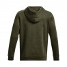 Under Armour Felpa Palestra Icon Fleece Fz Verde Uomo