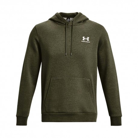 Under Armour Felpa Palestra Icon Fleece Fz Verde Uomo