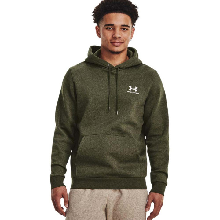 Under Armour Felpa Palestra Icon Fleece Fz Verde Uomo
