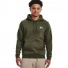 Under Armour Felpa Palestra Icon Fleece Fz Verde Uomo