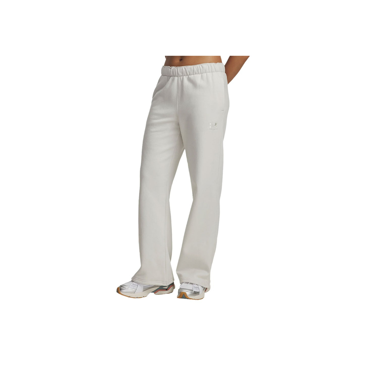 Under Armour Donna Bianco Diritti W - Pantalone - Immagine 2