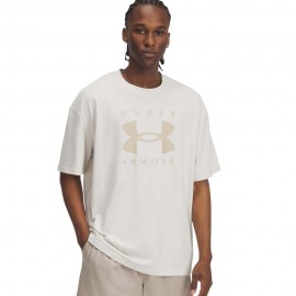 Under Armour Maglietta Palestra Logo Summit Bianco Uomo