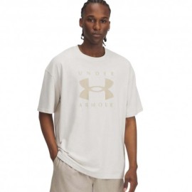 Under Armour Maglietta Palestra Logo Summit Bianco Uomo