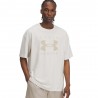 Under Armour Maglietta Palestra Logo Summit Bianco Uomo