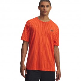 Under Armour Maglietta Palestra Tech Vent Jacquard Arancio Base Uomo