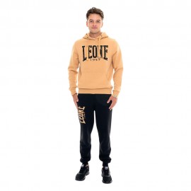 Leone Tuta Sportiva Con Cappuccio Big Logo Moro Uomo