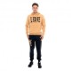 Leone Tuta Sportiva Con Cappuccio Big Logo Moro Uomo
