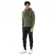 Leone Tuta Sportiva Con Cappuccio Big Logo Verde Uomo